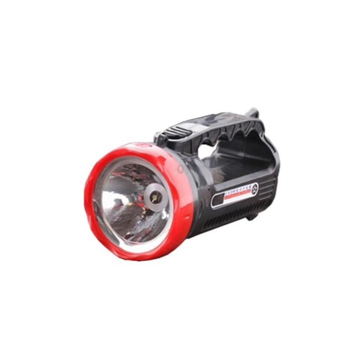 5W Rechargeable Strong LED Flashlight 2-Modes Outdoors Searchlight