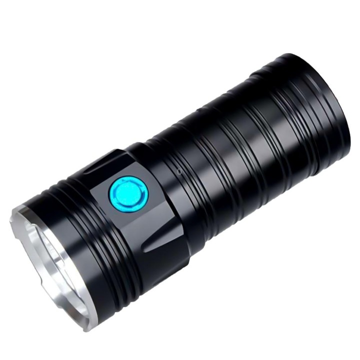 3 Gears, K18MAX 18xT6, Luminous Flux: 5400lm LED Flashlight(Black)