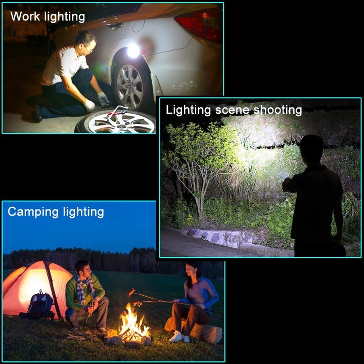 PR5W-1 5W COB+1W F8 IP43 Waterproof White Light LED Torch Work Light , 400 LM Multi-function USB Charging Portable Emergency Wor