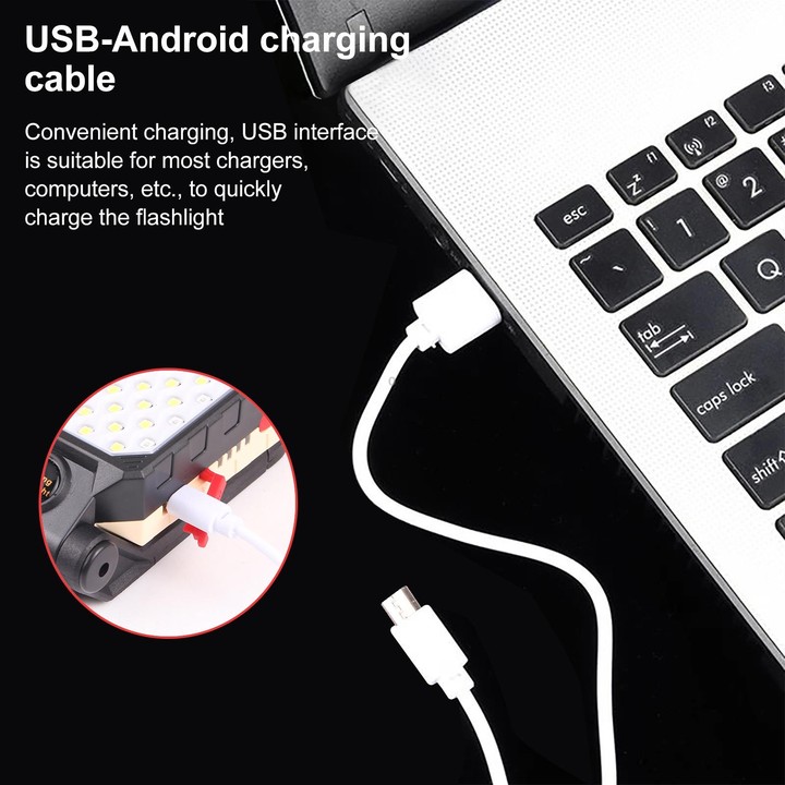 W598B 4 Modes LED Work Light Emergency Light