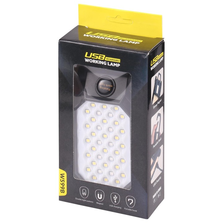 W599B 4 Modes LED Work Light Emergency Light