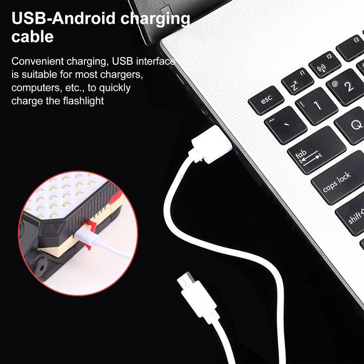 W599B 4 Modes LED Work Light Emergency Light