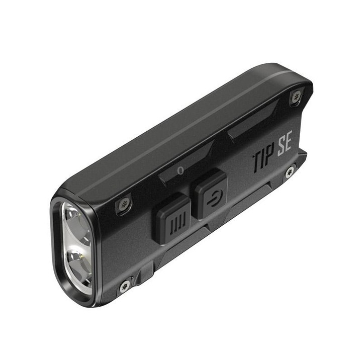 Nitecore 700 Lumens TIP SE Mini LED Glare Flashlight USB Rechargeable Metal Lamp (Black)