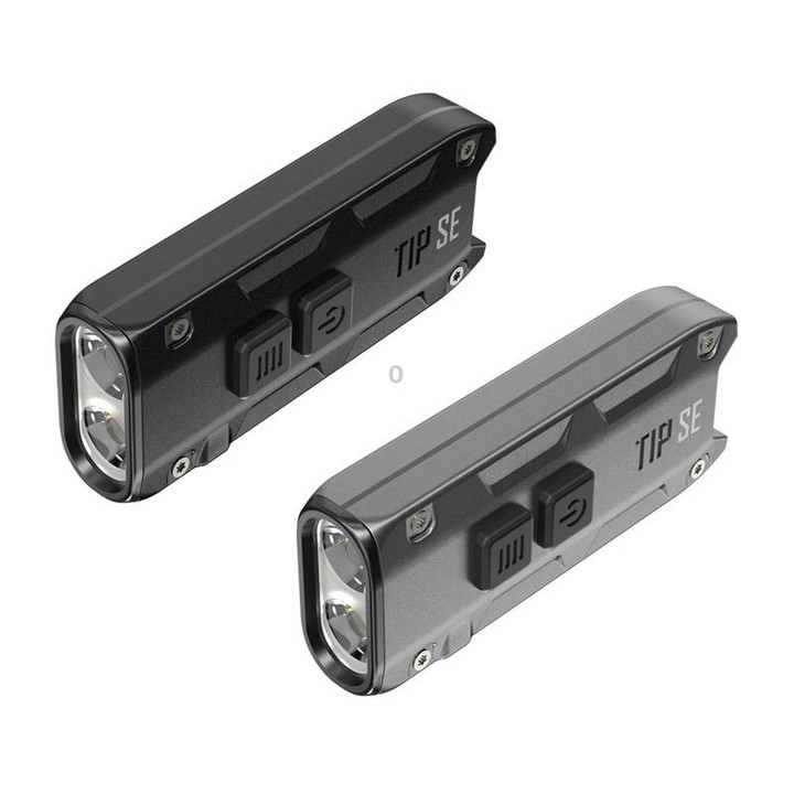 Nitecore 700 Lumens TIP SE Mini LED Glare Flashlight USB Rechargeable Metal Lamp (Black)