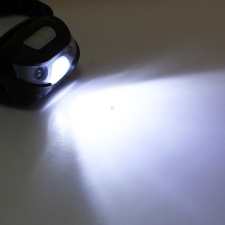 5W 4-Modes Waterproof White Light LED Head Lamp 140LM Outdoor Mini USB Charging Body Motion Sensor with USB Cable