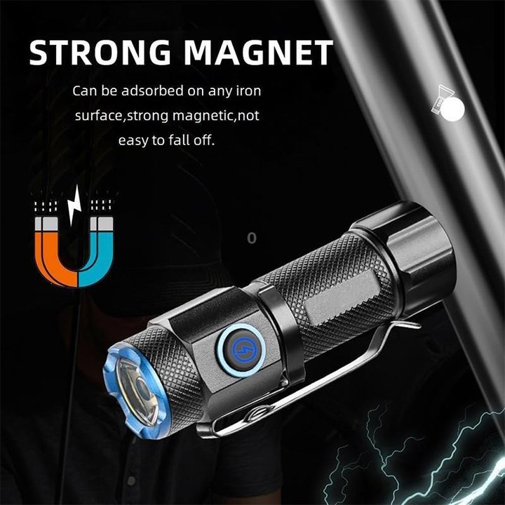603 IPX6 Waterproof Mini Flashlight with Clip