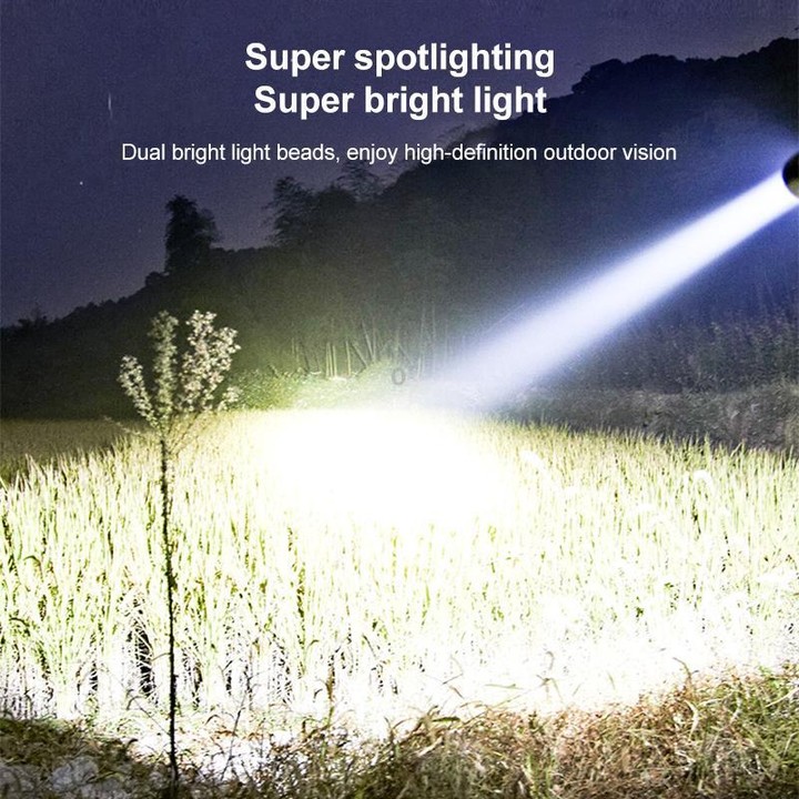 KXK-886 IP44 Waterproof Work Light 3 Color Temperature COB Emergency Flashlight