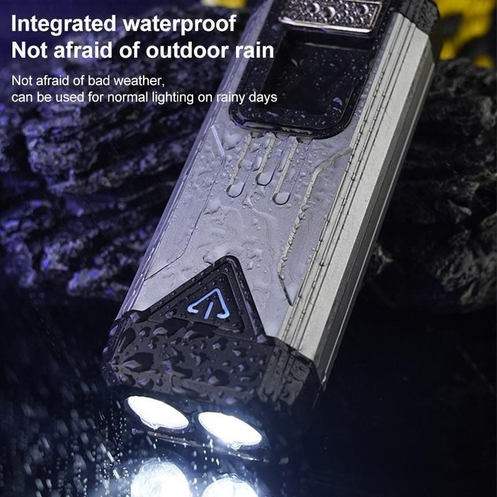 KXK-886 IP44 Waterproof Work Light 3 Color Temperature COB Emergency Flashlight