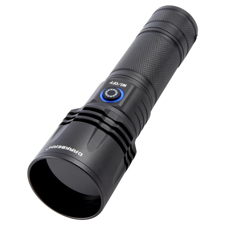B14 40W 365nm Black Lens UV Rays Flashlight