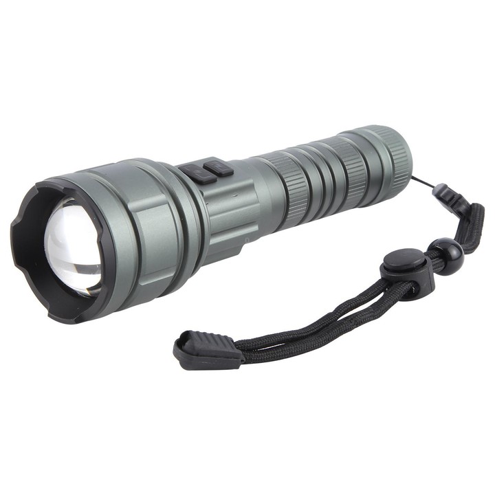 G62 20W White Laser Wick Telescopic Zoom LED Flashlight