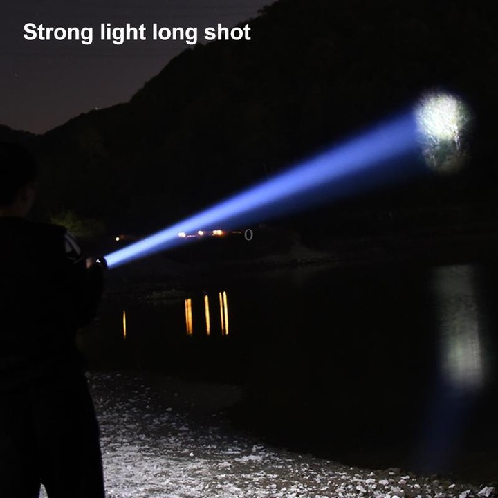 289 20W White Laser Mini Flashlight with Clip