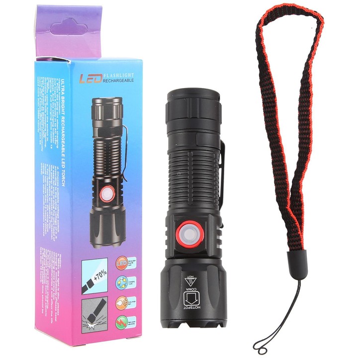 289 20W White Laser Mini Flashlight with Clip