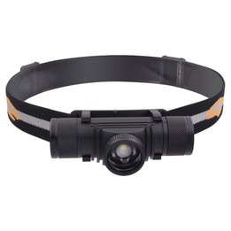 D20 5W XML-2 IPX6 Waterproof Headband Light, 1200 LM USB Charging Rotate Focus Outdoor LED Headlight