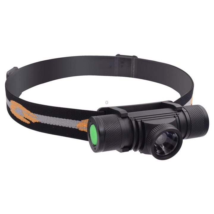 D20 5W XML-2 IPX6 Waterproof Headband Light, 1200 LM USB Charging Rotate Focus Outdoor LED Headlight