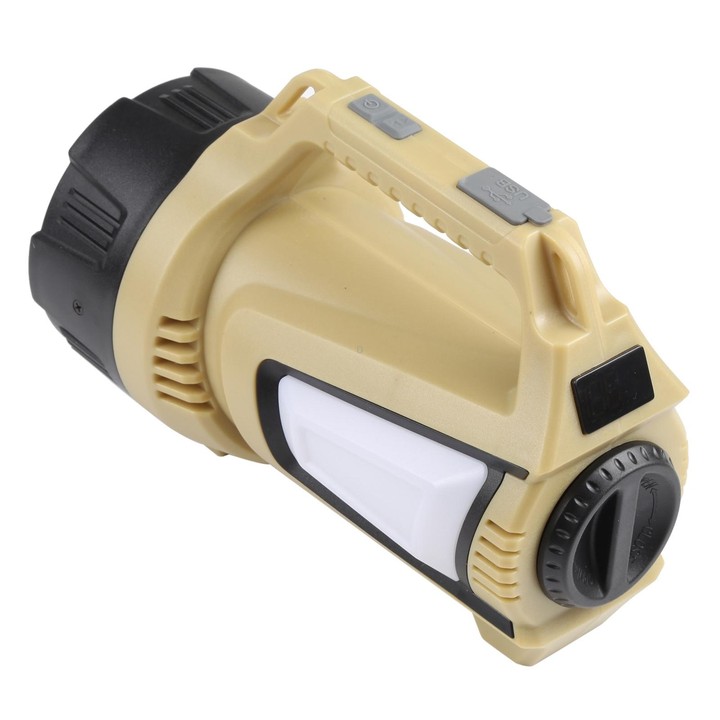 T100-A Multifunctional Rechargeable Digital Display Flashlight LED Spotlight, Lumen: 1200-1500LM
