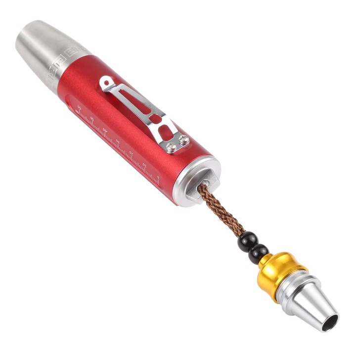 36C Type-C Charging Stepless Dimming Three Light Source Jade Identification Flashlight