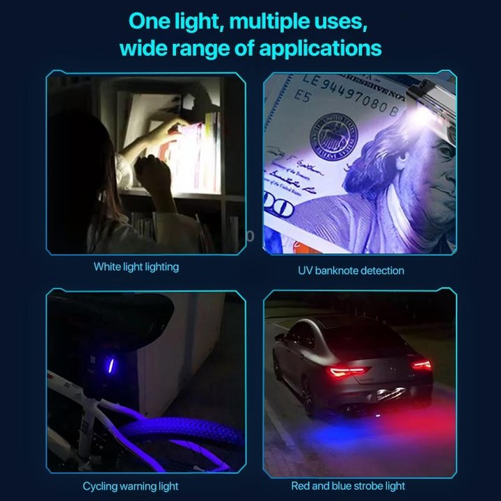 Multifunctional Keychain Mini Flashlight
