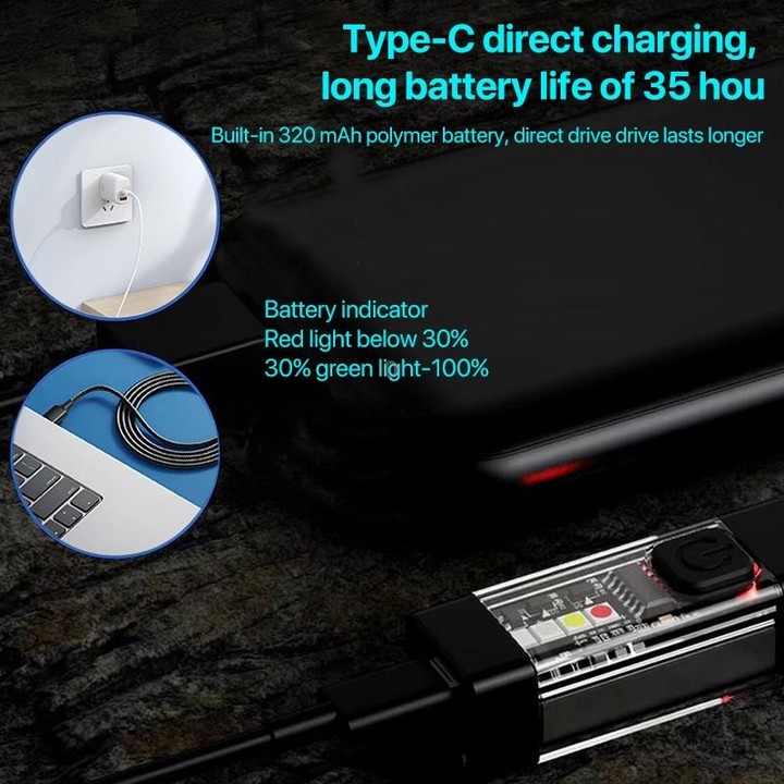 Multifunctional Keychain Mini Flashlight