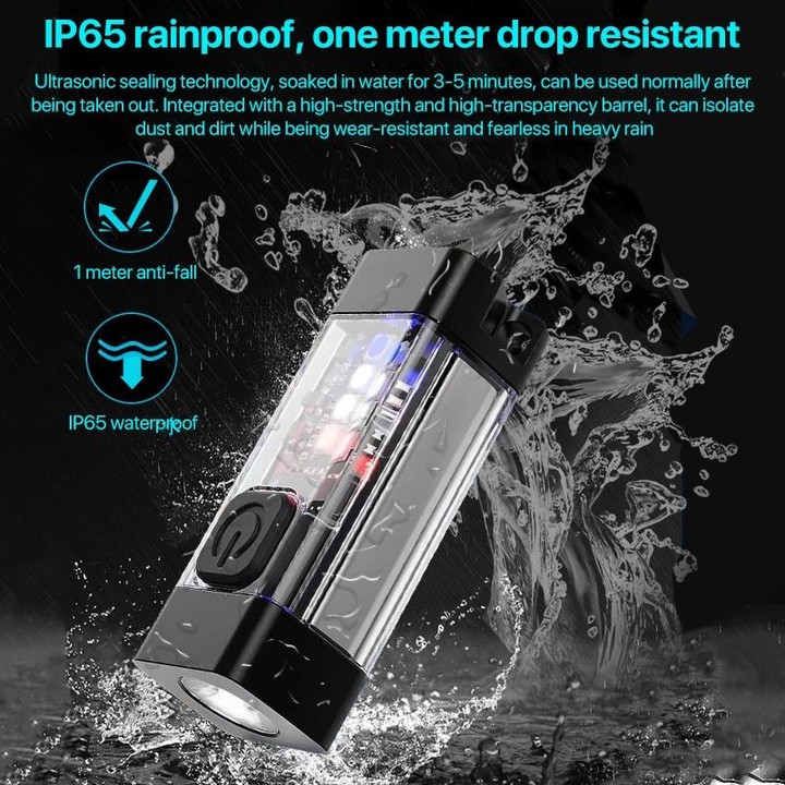 Multifunctional Keychain Mini Flashlight