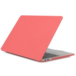 Laptop Frosted Texture PC Protective Case for 2016 New Macbook Pro 13.3 inch A2159 & A1706 & A1708(Coral Red)