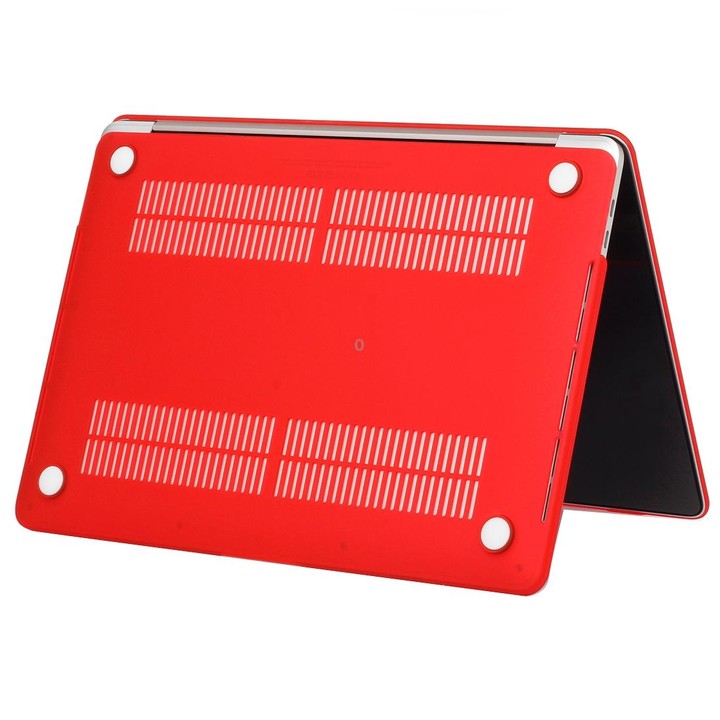 Laptop Frosted Texture PC Protective Case for 2016 New Macbook Pro 13.3 inch A2159 & A1706 & A1708(Red)