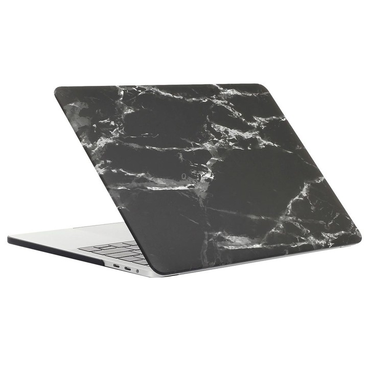 For 2016 New Macbook Pro 13.3 inch A1706 & A1708 Black White Texture Marble Pattern Laptop Water Decals PC Protective Case