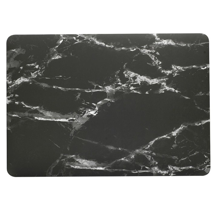 For 2016 New Macbook Pro 13.3 inch A1706 & A1708 Black White Texture Marble Pattern Laptop Water Decals PC Protective Case