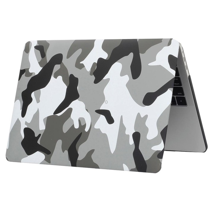 For 2016 New Macbook Pro 13.3 inch A1706 & A1708 Grey Camouflage Pattern Laptop Water Decals PC Protective Case
