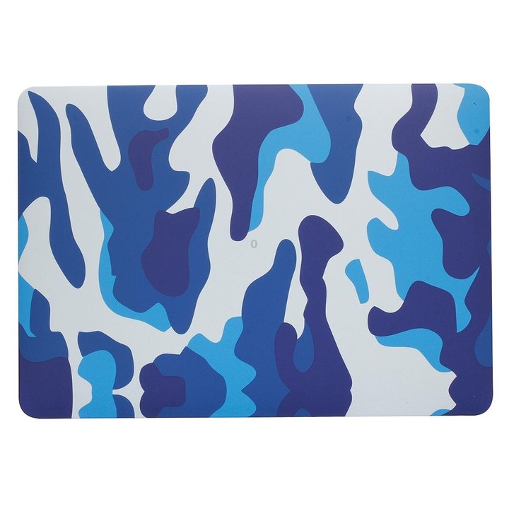 For 2016 New Macbook Pro 13.3 inch A1706 & A1708 Blue Camouflage Pattern Laptop Water Decals PC Protective Case