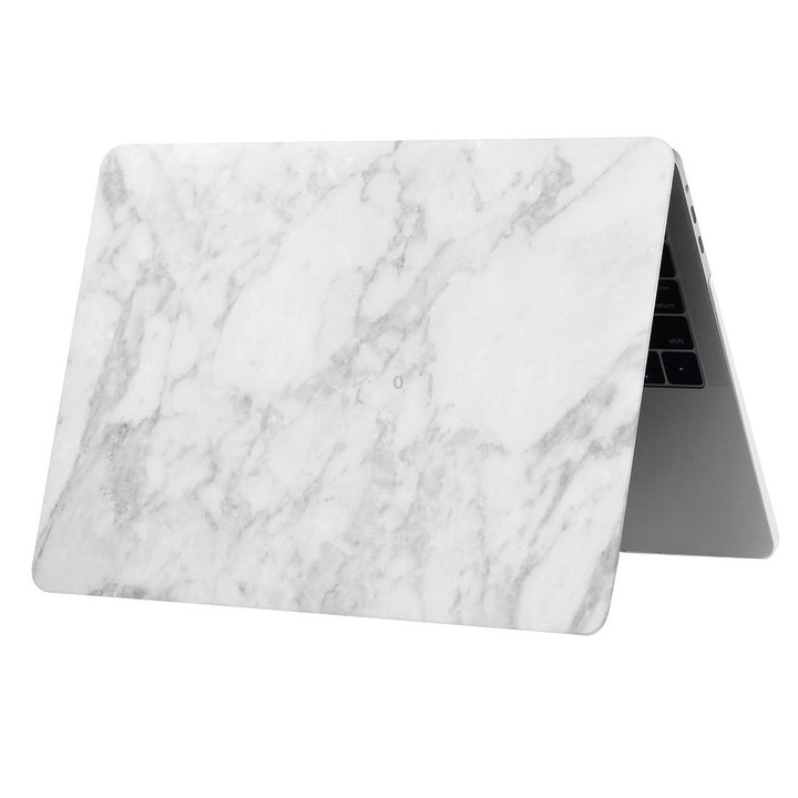 For 2016 New Macbook Pro 13.3 inch A1706 & A1708 White Grey Texture Marble Pattern Laptop Water Decals PC Protective Case