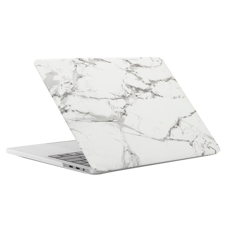 For 2016 New Macbook Pro 13.3 inch A1706 & A1708 White Black Texture Marble Pattern Laptop Water Decals PC Protective Case