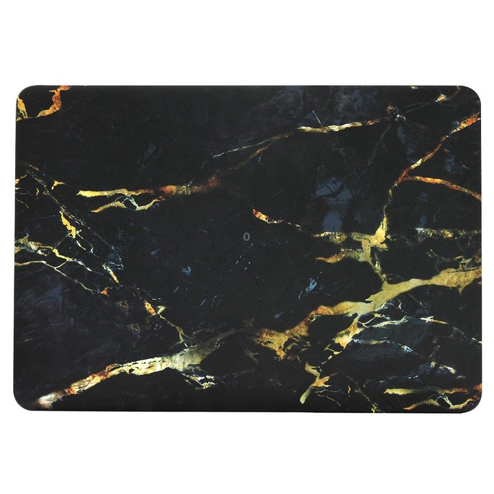 For 2016 New Macbook Pro 13.3 inch A1706 & A1708 Black Gold Texture Marble Pattern Laptop Water Decals PC Protective Case
