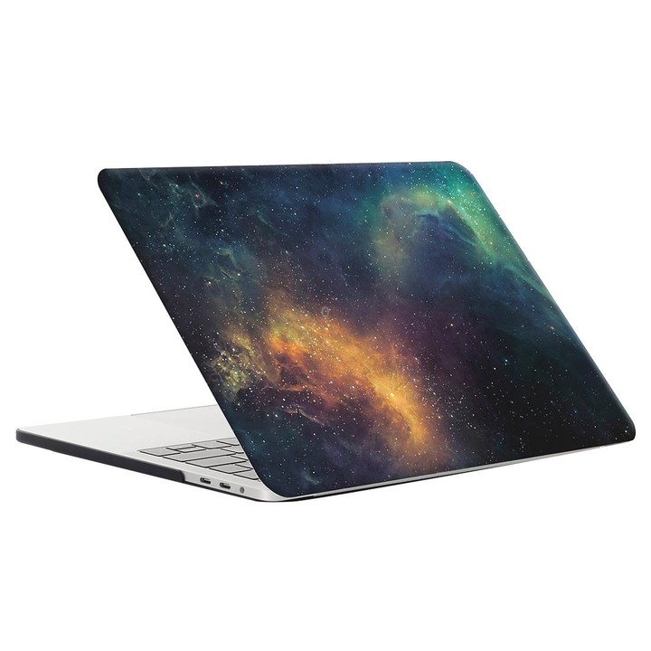 For 2016 New Macbook Pro 13.3 inch A1706 & A1708 Green Starry Sky Pattern Laptop Water Decals PC Protective Case