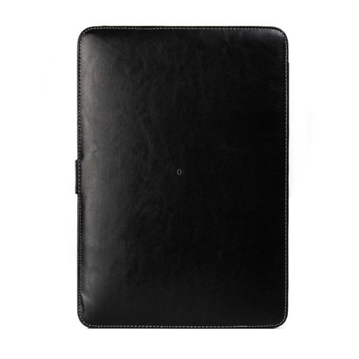 For 2016 New Macbook Pro 15.4 inch A1707 Laptop Crazy Horse Texture Horizontal Flip Leather Case(Black)
