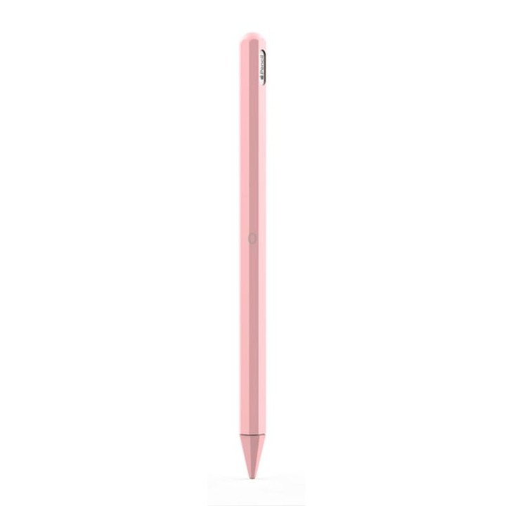 Stylus Pen Silica Gel Protective Case for Apple Pencil 2 (Pink)