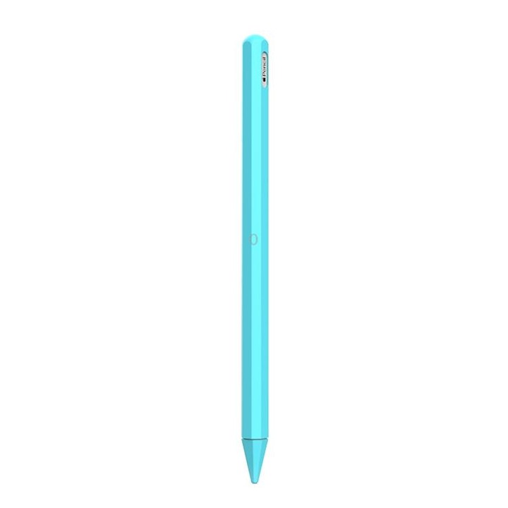 Stylus Pen Silica Gel Protective Case for Apple Pencil 2 (Mint Green)