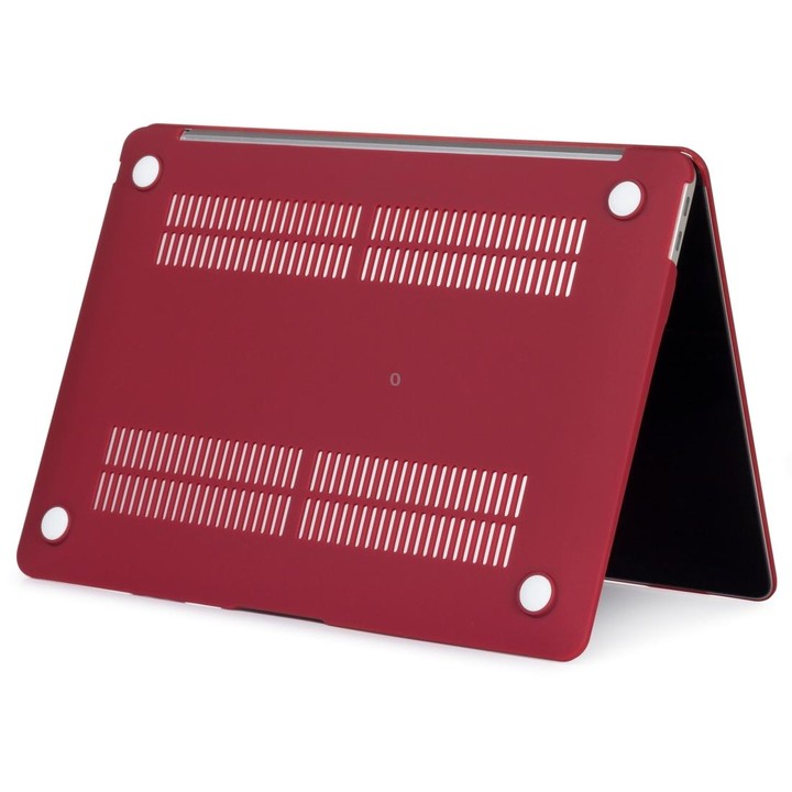 For MacBook Air 13.3 inch A1932 2018 & A2179 2020 & A2337 Laptop Matte Style Protective Case(Wine Red)