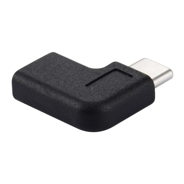 Elbow USB-C / Type-C Female to USB-C / Type-C Male Connector Adapter, For Macbook, Nokia, Google Tablet PC, Samsung, Letv, Huawe
