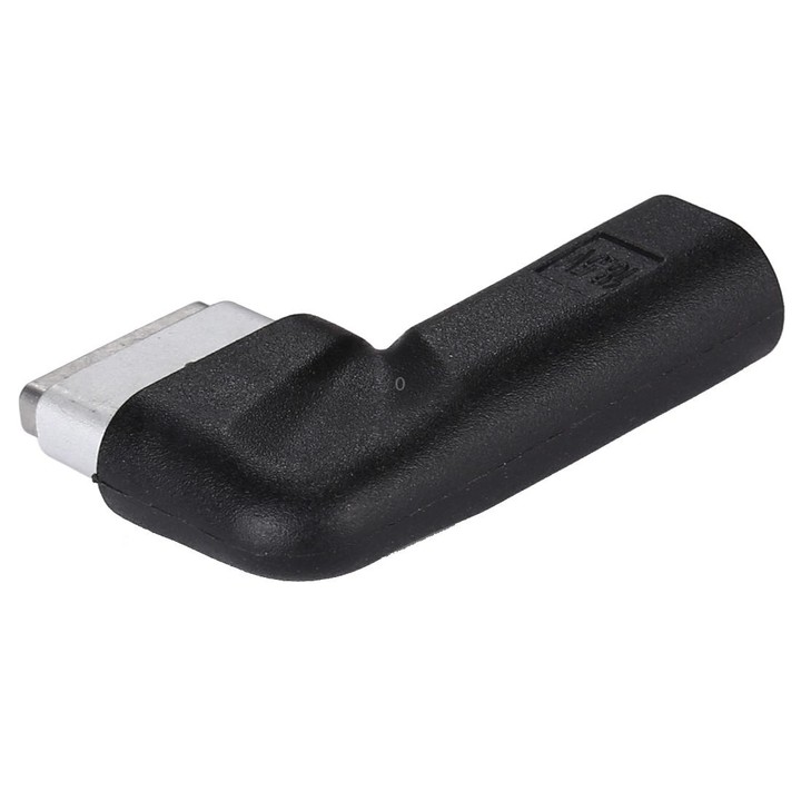 USB-C / Type-C Female to 5 Pin MagSafe 2 (T-Shaped) Male Charge Adapter(Black)