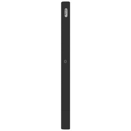 LOVE MEI For Apple Pencil 2 Triangle Shape Stylus Pen Silicone Protective Case Cover(Black)