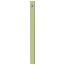 LOVE MEI For Apple Pencil 2 Triangle Shape Stylus Pen Silicone Protective Case Cover(Green)