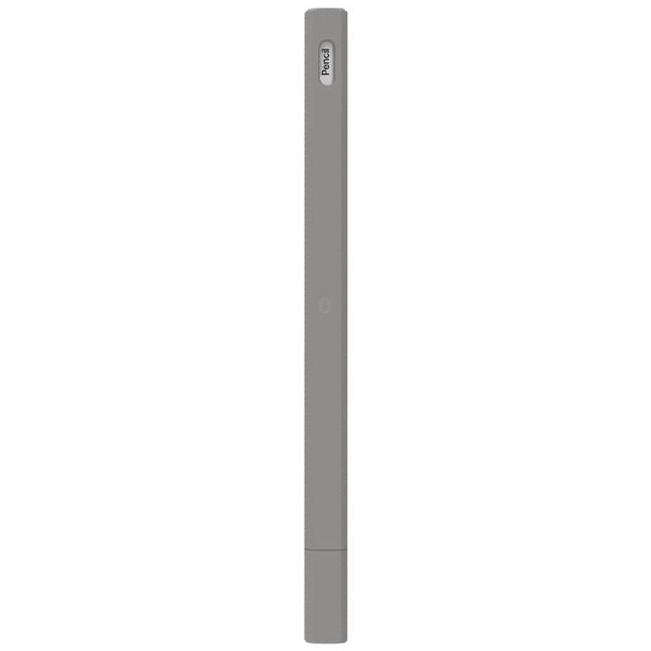 LOVE MEI For Apple Pencil 2 Triangle Shape Stylus Pen Silicone Protective Case Cover(Grey)
