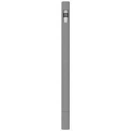 LOVE MEI For Apple Pencil 1 Triangle Shape Stylus Pen Silicone Protective Case Cover (Grey)