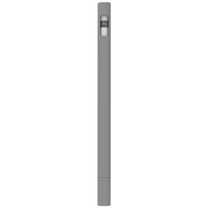 LOVE MEI For Apple Pencil 1 Triangle Shape Stylus Pen Silicone Protective Case Cover (Grey)