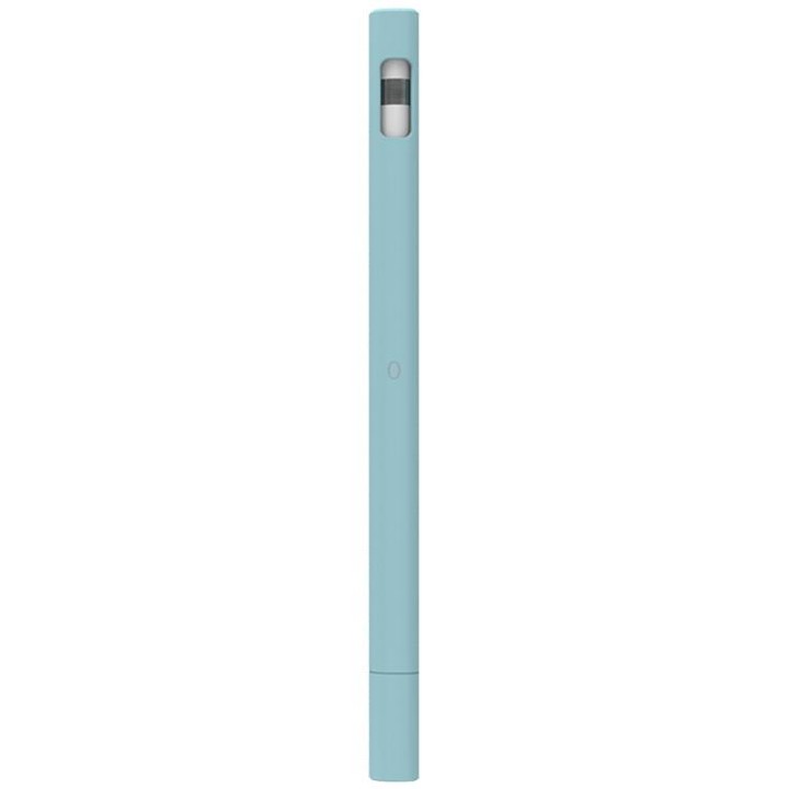 LOVE MEI For Apple Pencil 1 Triangle Shape Stylus Pen Silicone Protective Case Cover (Blue)