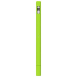 LOVE MEI For Apple Pencil 1 Triangle Shape Stylus Pen Silicone Protective Case Cover (Fluorescent Green)