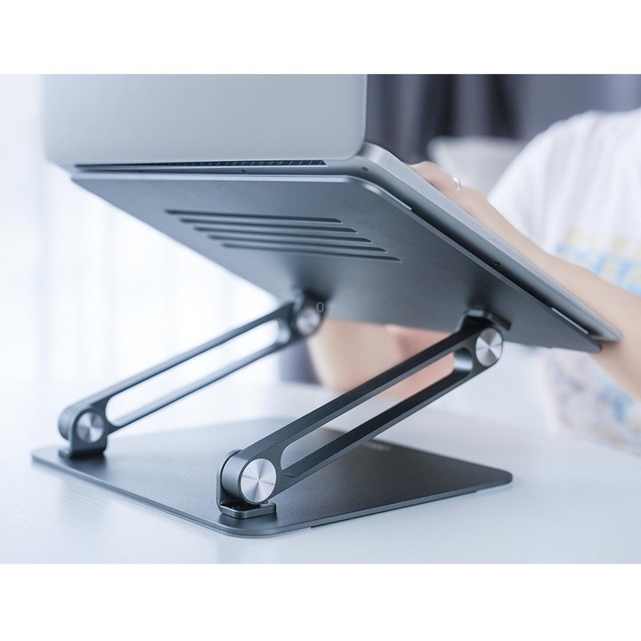 NILLKIN ProDesk Adjustable Aluminum Alloy Laptop Notebook Stand Holder (Grey)