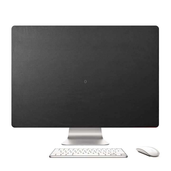 Portable Desktop Computer Dust-proof Cover for Apple iMac 27 inch , Size: 58x20cm(Black)