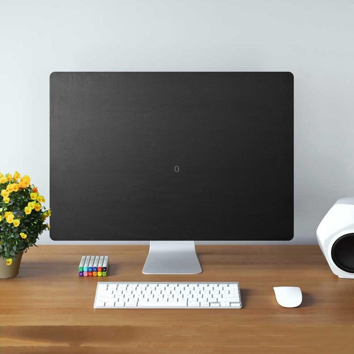 Portable Desktop Computer Dust-proof Cover for Apple iMac 27 inch , Size: 58x20cm(Black)