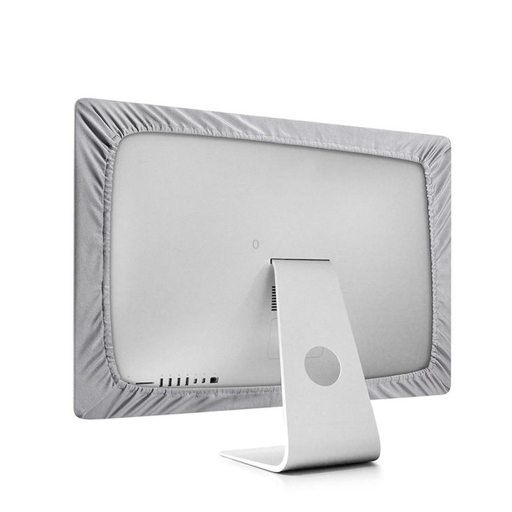 Portable Desktop Computer Dust-proof Cover for Apple iMac 27 inch , Size: 58x20cm(Silver)